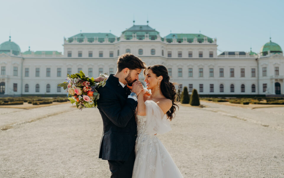 Hochzeit Schloss Belvedere Wien Phina Fotografie